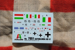 Italeri 7051 Autoblinda AB 41